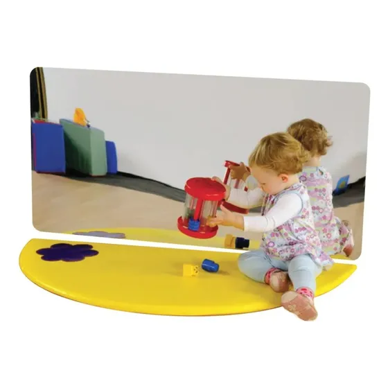 Espelho Montessoriano Acrílico Quarto Bebê 60x40cm Seguro