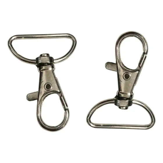 Cáncamo Mosquetón Rotativo 25mm Pack 50 Unidades