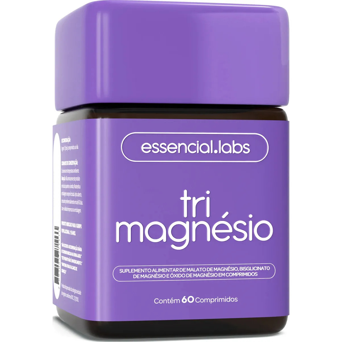 Tri Magnesio Suplemento de Magnesio com 3 Formas