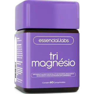 TRI MAGNÉSIO - Dimalato + Bisglicinato + Óxido - A Combinação Perfeita de 3 Magn