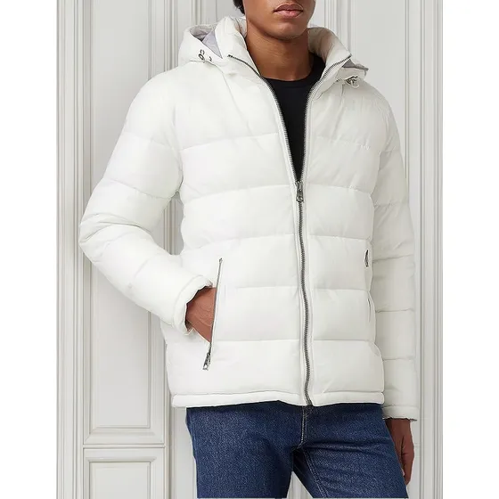 Chaqueta Guess Hombre Capucha Puffer Warm Acolchada Meses Si