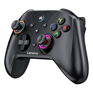 Controle Gamer Lenovo S02 Sem Fio Para Pc/android - Preto Controle Gamer Lenovo S02 Sem Fio Para Pc/android - Preto