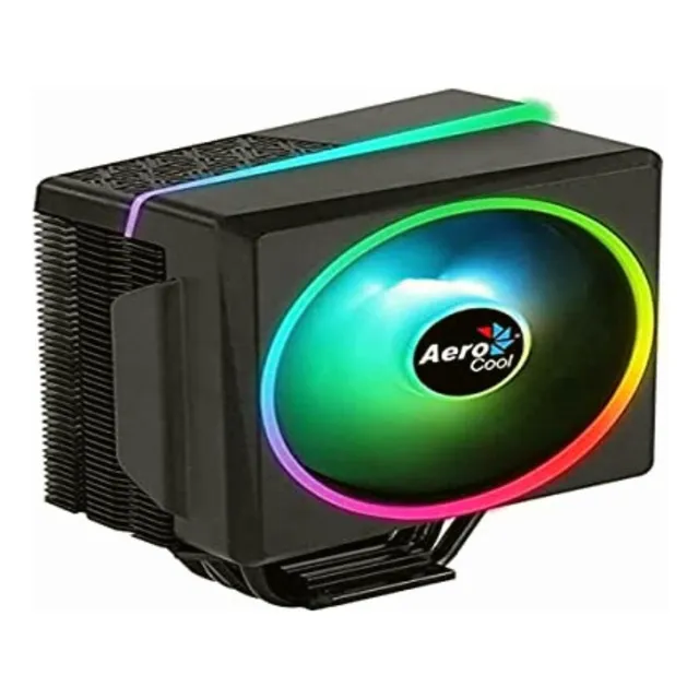Aerocool Disipador Cpu Cylon 4 Rgb 136mm, 600-1800rpm Negro