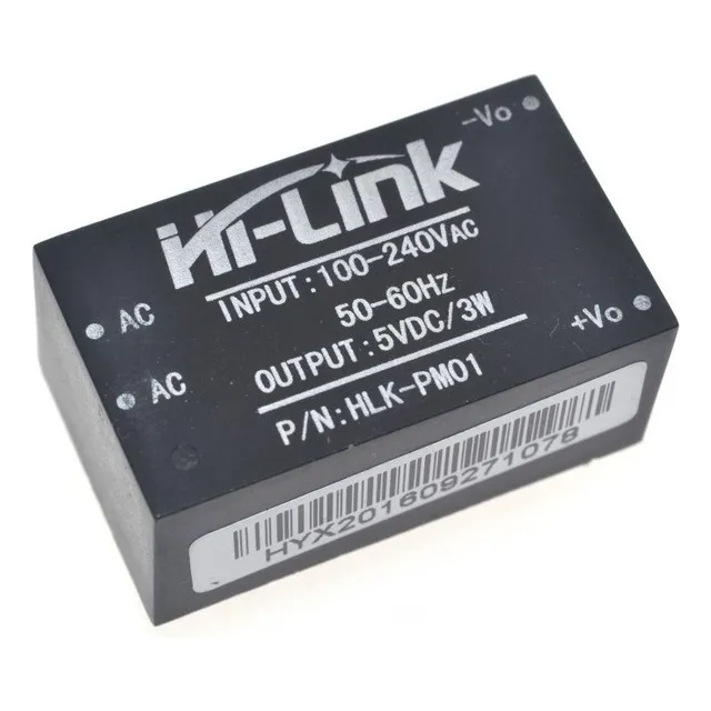 Minifuente conmutada Hi-Link HLK-PM01 de 5 V/3 W