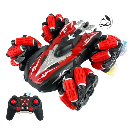Carrinho Controle Remoto 9 Funções Drift Gira 360 Ninho Boy