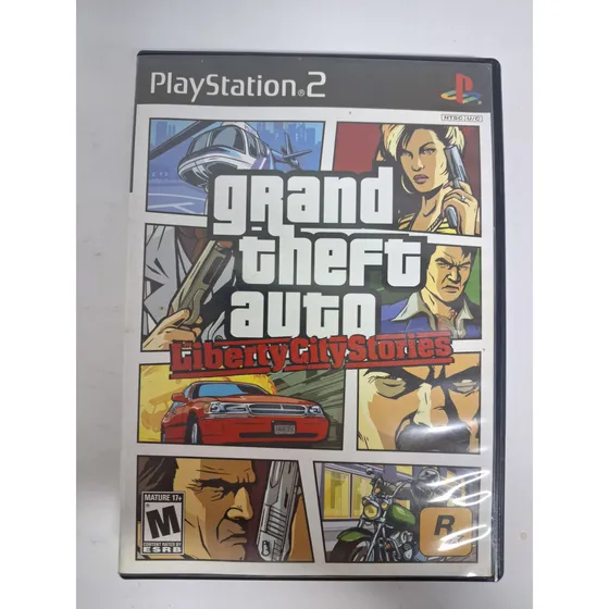Gta Liberty City Stories Ps2 Original Com Manual Americano