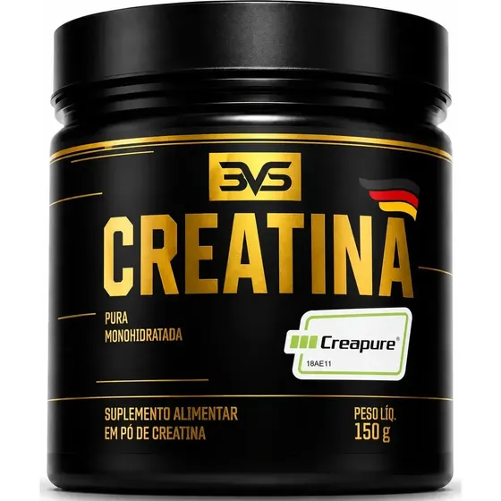 Creatina Creapure 150g - 100% Pura com Matéria-prima Alemã - 3VS NUTRITION