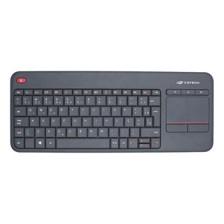 Teclado Wireless C3tech K-wt200bk Touchpad Smart Tv Teclado Wireless C3tech K-wt200bk Touchpad Smart Tv