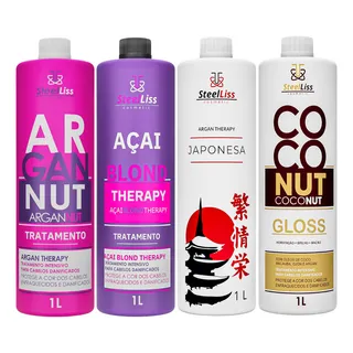Super Combo Açai + Argan + Coconut + Japonesa 1l Super Combo Açai + Argan + Coconut + Japonesa 1l