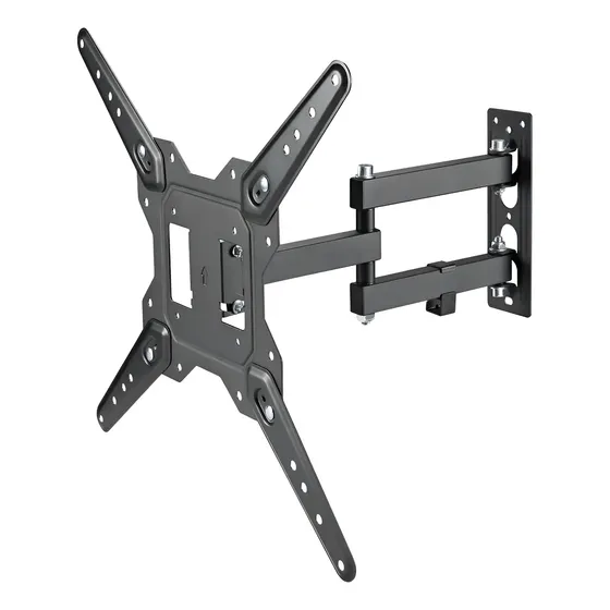 Soporte Brazo Inclinable 14-55 Led Lcd Plasma Tele Tv Muro Color Negro