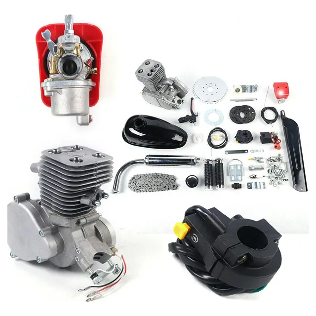 Dnysysj Kit Motor Bicicleta 2 Tiempo 100 Cc Gasolina Juego