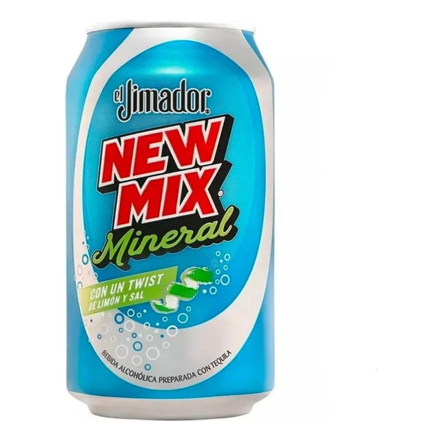 New Mix Mineral Limón Lata 473 Ml