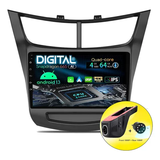 Radio Pantalla Android Chevrolet Sail 2018/24