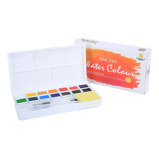 Uffiziarts Set Acuarela Con 12 Pastillas Pincel De Agua Uffiziarts Set Acuarela Con 12 Pastillas Pincel De Agua