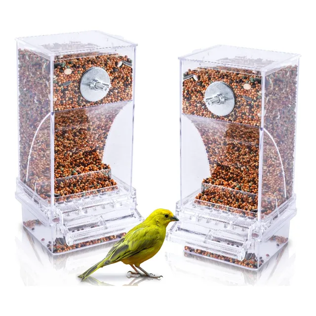 Comedero Para Pájaros Hamiledyi No Mess, Paquete De 2 Unidad