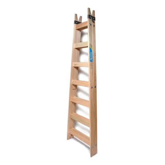 Alpina Escalera Pintor De Madera Reforzada 7 Escalones