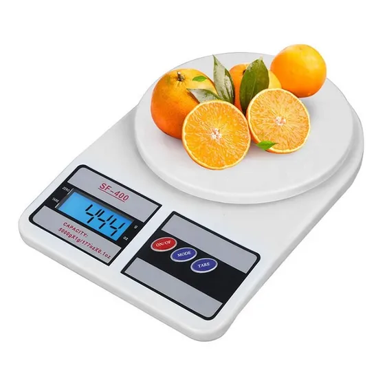 Balanza Digital Peso De Cocina Portatil Bascula Electronica