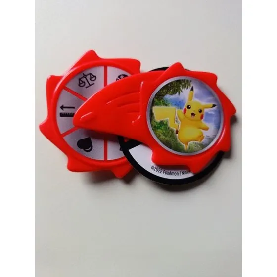 Pokemon Brinquedo Spinner Moeda Pikachu Mcdonalds 2022