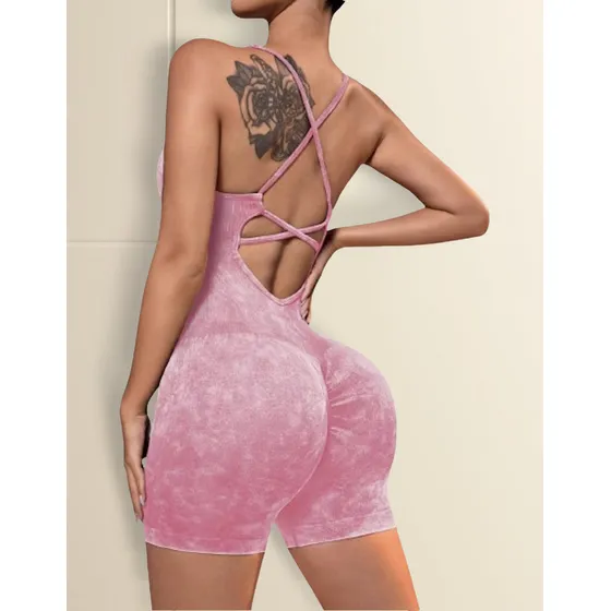 Mono Short Push Up Frunce Seamless Importado Mws