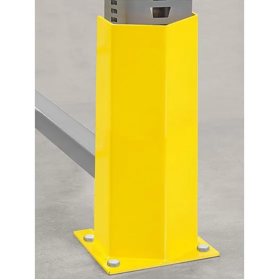 Protector De Rack Para Poste 17cm - Acero, Alto De 61cm