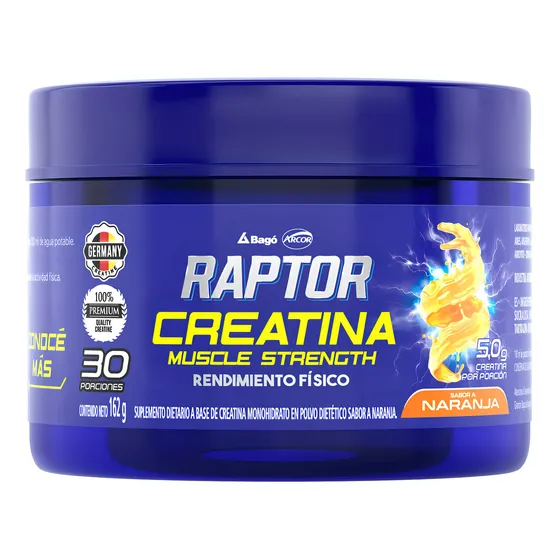 Raptor Creatina - Sabor Naranja