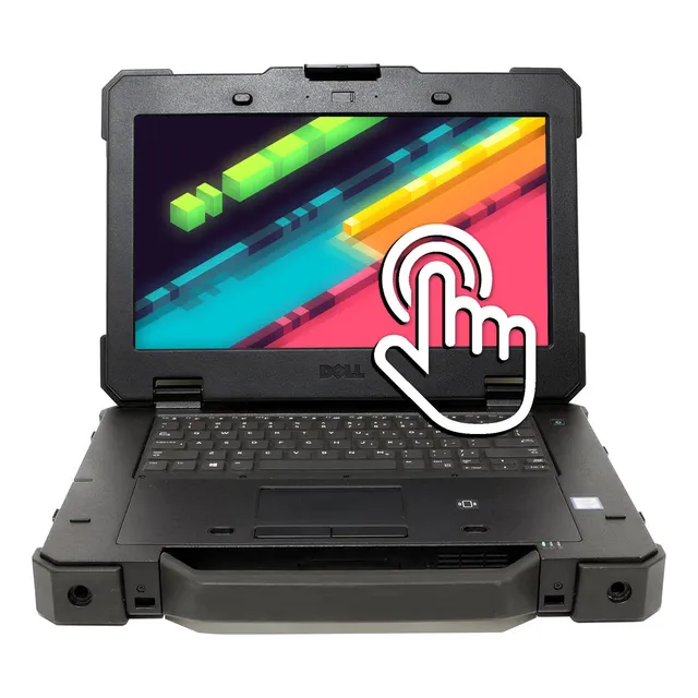 Laptop Dell Rugged 7404 Core I5 8gb Ram 256gb Robusta Dimm
