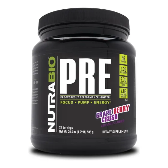 Pre Entreno Nutrabio Performance Pre V5
