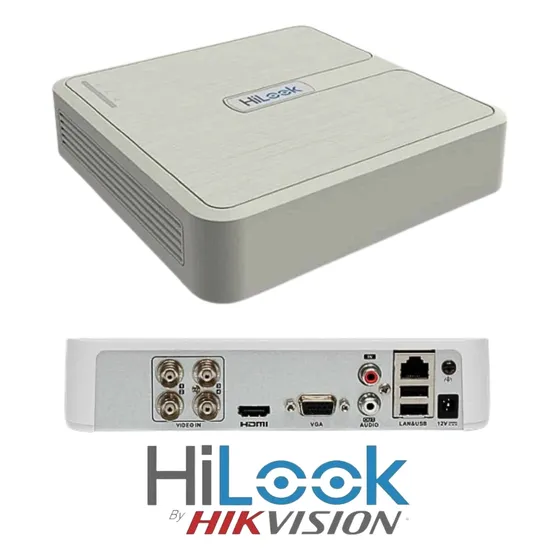 Dvr 4 Canales Hilook 1080p 2mp Turbo Hd (dvr-104g-k1)