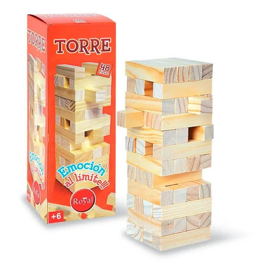 Juego De Mesa Interactivo Torres Estilo Jenga Royal