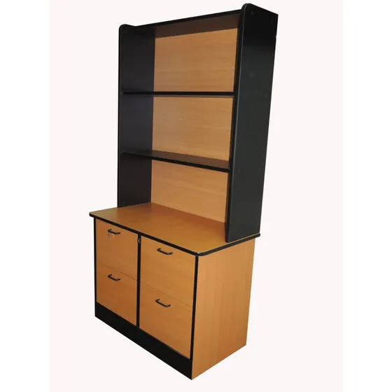 Biblioteca En L 4 Gavetas De Archivo