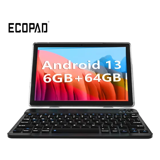 Tablet Android Laptop 10 Pulgadas 6 Ram, Bluetooth, Wifi 6