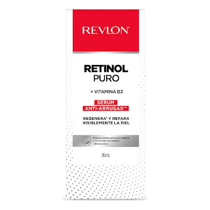 Serum Revlon Retinol Puro Anti-arrugas Vitamina B3 X 30 Ml