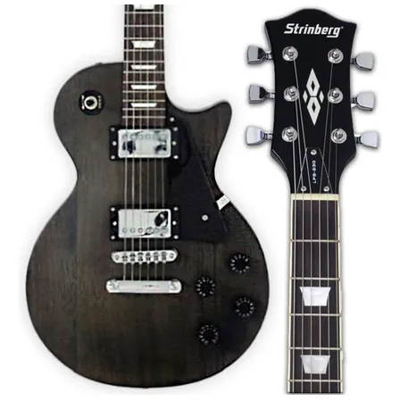 Guitarra Les Paul Strinberg Sps260 Tos Tobacco Fosco Destro