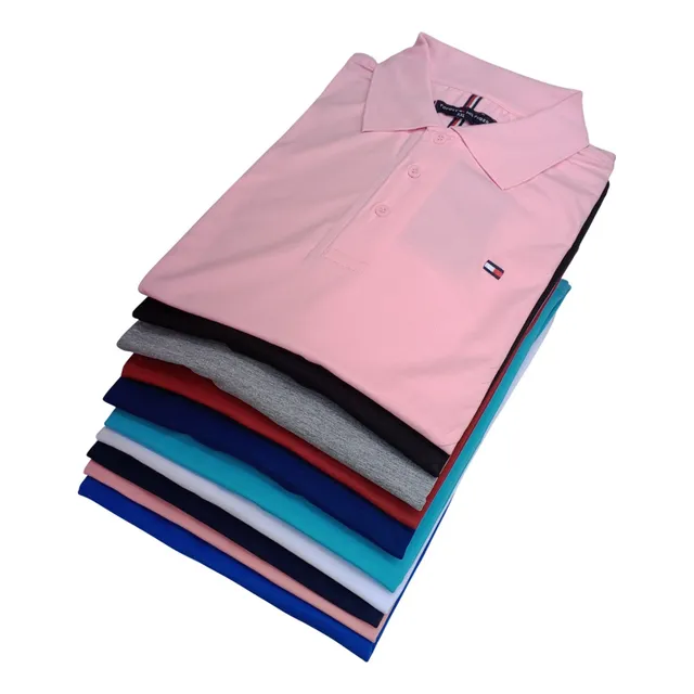 Chemises Tommy Unicolor - Importadas - S, M, L, Xl