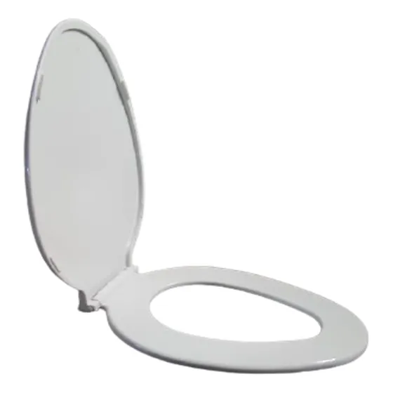 Asiento Para Inodoro Montecristo Elongado Blanco Vencerámica