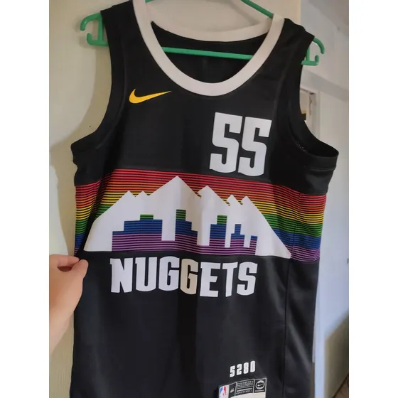 Camiseta Nba Denver Nuggets City Edition Custom Mutombo
