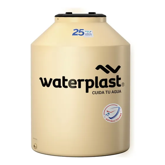 Tanque de agua Waterplast Clásico Clásico Tricapa vertical polietileno 750L de 1.12 m x 97 cm