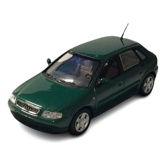 Audi A3 Verde Metálico 4 Portas 1997 A 2008 1:43 Minichamps 