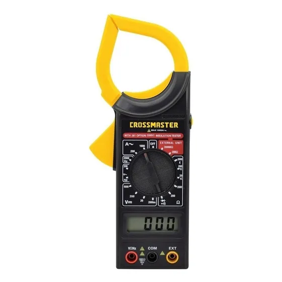 Pinza amperimétrica digital Crossmaster 9936591 1A