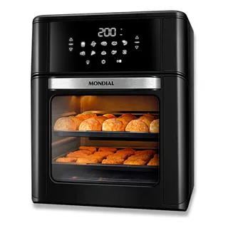 Fritadeira Air Fryer Oven 12 Litros Digital Mondial 110v Fritadeira Air Fryer Oven 12 Litros Digital Mondial 110v