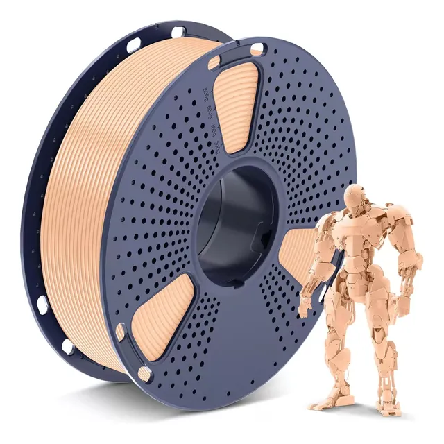 Filamento Pla Sunlu Para Impresora 3d De 1.75 Mm Y 1 Kg Color Beige Skin Color