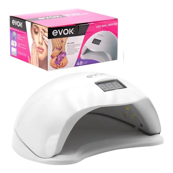 Secador De Uñas Led 48 W Evok