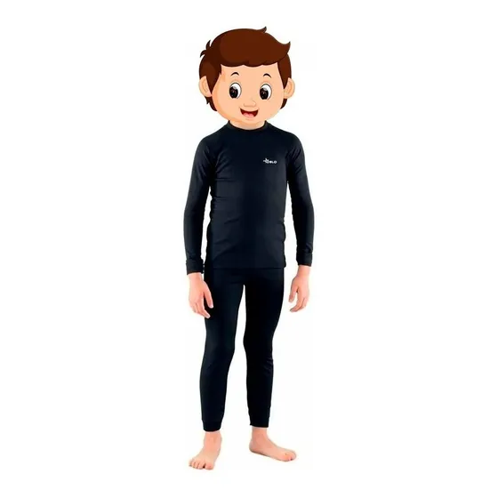 Conjunto Termico Niños Frizado Oslo Primera Piel Full Fas M