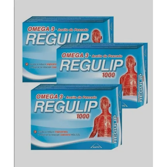 Regulip 1000 X 50 Pack X 3 Cajas