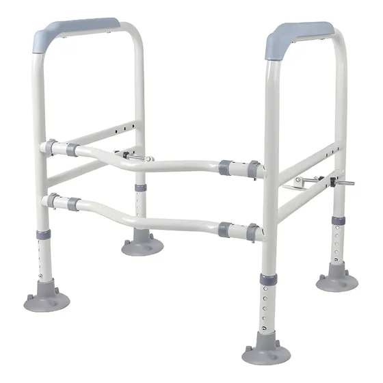Soporte De Reposabrazos De Inodoro Ajustable Antideslizante