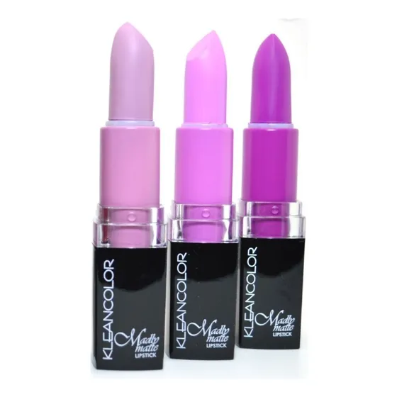 Lote Labial Mate Kleancolor 24pz