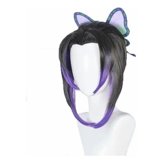Peluca De Cosplay Cazador De Demonio Hunter Kochou Shinobu Peluca De Cosplay Cazador De Demonio Hunter Kochou Shinobu