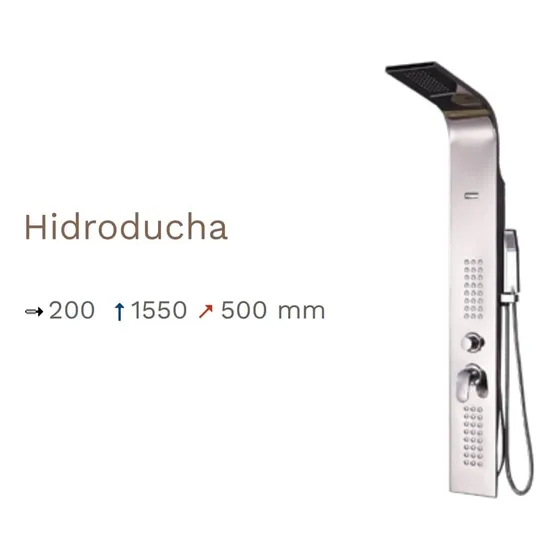 Panel Hidro Ducha  155x50
