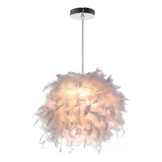 Lámpara Colgante Con Pluma 40w Para Cuarto Lámpara Colgante Con Pluma 40w Para Cuarto