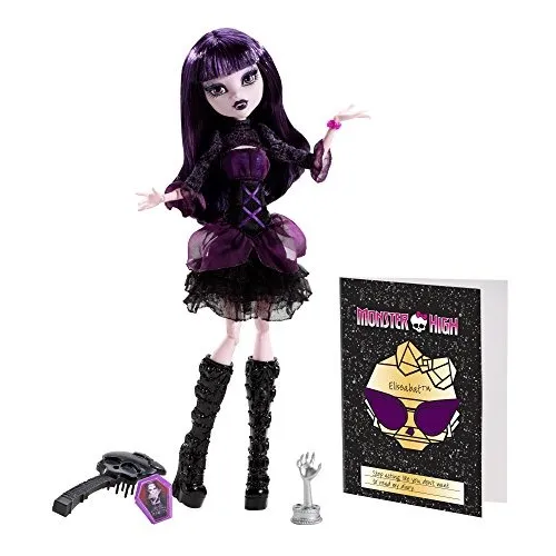 Monster High Muñeca Elissabat Luces Cámara Acción